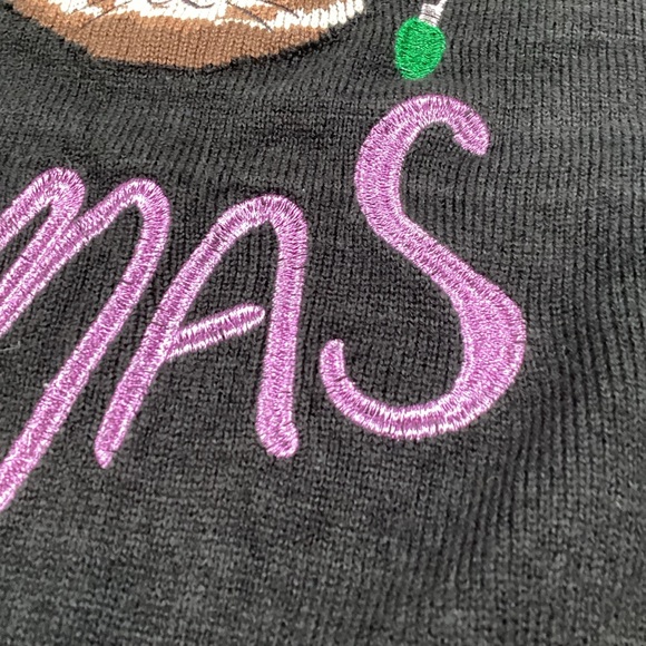 Divided Ugly Christmas Sweater Meowy X-Mas - Picture 5 of 9